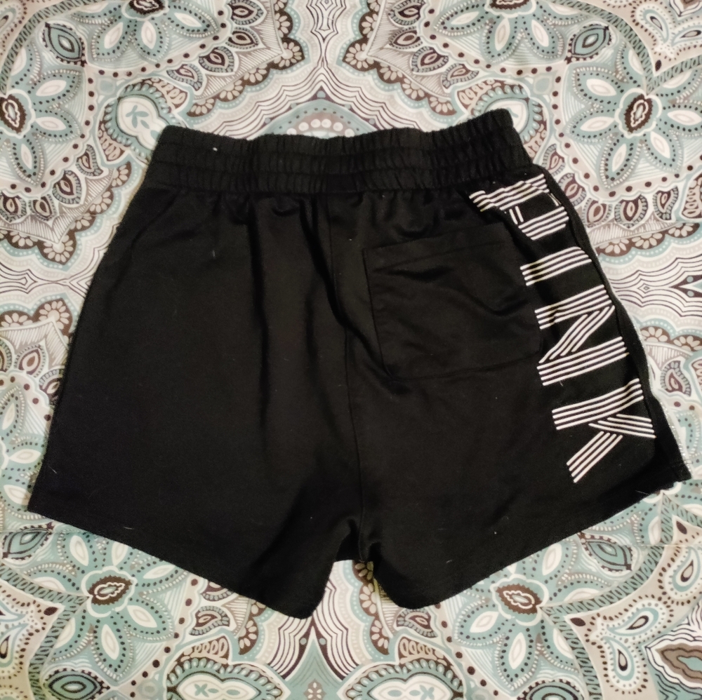 PINK Victoria's Secret Black Short- Shorts